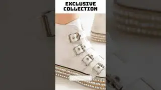 Beast Fashion Multi-Buckle Straps Studded Platform Sneakers