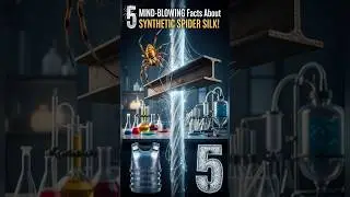 5 Mind-Blowing Facts About Synthetic Spider Silk! 🕷️🧬 (Stronger Than Steel!)