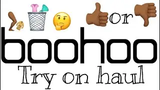 BOOHOO TRY ON HAUL FOR THICK CURVY WOMEN