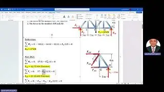 Statics Revision of trusses and frames .