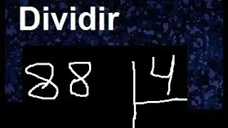 dividir 88 entre 4 , division entre 4