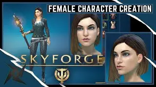 Gorgeous Brunette Character (Female) - Skyforge &ndash; Allods / Obsidian 2024 &ndash; PS5/PC/XBox/Switch