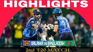 Srilanka vs Bangladesh 2nd T20 Match Live Review Today