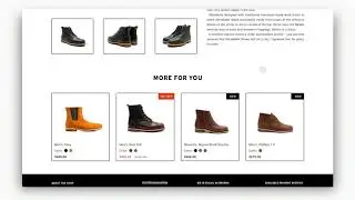 Shopify project product card interaction