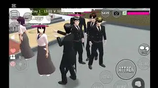 Sakura school simulator sword fight battle 