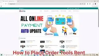 How to Place an Order Tools Rent by Frp Genius