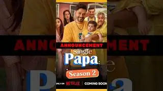 Single Papa Season 2 Official Announcement! 👶 Netflix India #Shorts