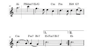 Auld Lang Syne - ALTO SAX Sheet Music by Traditional Scottish Melody