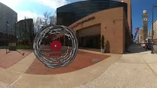 360 VR Test Footage with GoPro Max at the Inner Harbor Baltimore.