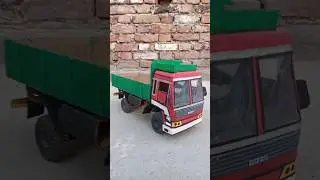 homemade truck with cardboard #creative #cardboard #homemade #truck