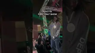 POLO G&rsquo;s FIRST FRAT SHOW #college #polog #rap #concert #glaciermarketing
