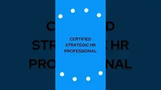 Certified Strategic HR Professional |For more info call us on 7037034447 or visit online.iihr.edu.in