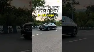 How fast does the Mercedes-Benz e200 go from 0-100 kmph?
