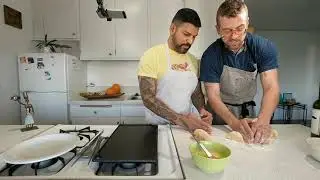 Jeff Rasul and Jase Grimm Make Sweet Potato Paratha