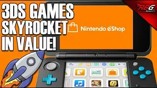 Nintendo 3DS eShop CLOSED! Now Physical 3DS Games Skyrocket in Price! 10 Games That Have Spiked!