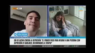 Martes 13 de enero día de la lucha contra la depresión entrevista para Canal 13 