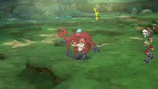 Digimon Survive - Talking and getting items/making friens with wild/free monsters in free battle