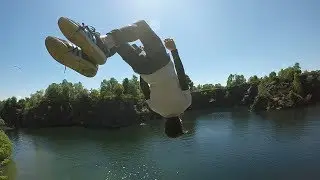 GoPro: Mugdock Quarry Cliff Jumping