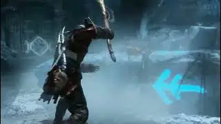 Fire vs Ice | kratos chaos blade vs Stonebeard Troll King | chisel