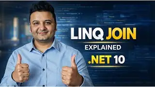 Объяснение оператора LINQ Join в .NET 10 | Внутреннее соединение с реальными примерами (C#)