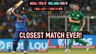 Closest Match ever !! India vs Ireland Rc 22 Hard mode.