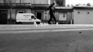 blak and white