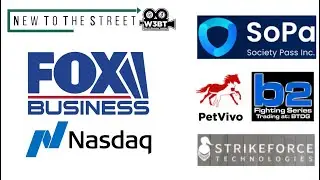FOX Business 4/25/22 Society Pass $SOPA, PetVivo $PETV, StrikeForce Tech $SFOR, B2 Digital $BTDG