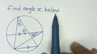 Well Explained Circle Theorems || Learn How to Solve this Challenging Geometry Question