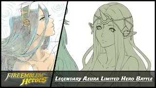 FEHeroes - Abyssal Azura Battle - Mila Solo