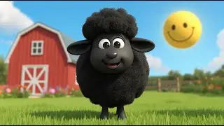 Baa Baa Black Sheep 🐑 Farm Song | Toddler Learning Music
