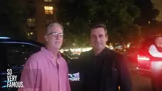 Jon Hamm's date night with girlfriend Anna Osceola in NYC.