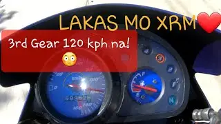 XRM RS125 TOP SPEED | 130+ KPH | STOCK ENGINE | GOPRO.