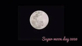 The brightest Super Pink moon 2020 || Mumbai ||