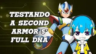 Testando a Second Armor 5* full DNA - Megaman X Dive [TW]