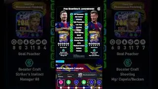 Lewandowski!💥 900M Downloads Free Showtime   Training & Crafting #efootball2025 #lewandowski