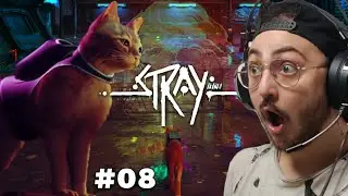 CAT Robbed a Dangerous ATOMIC BATTERY | STRAY (PS5) Gameplay Part 08