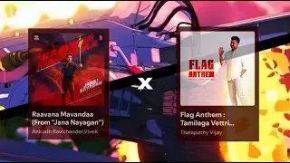 Raavana manadaa &times; Flag anthem tvk audio edit #thalapathy #tvk #vijay #bgm #tamilcinema