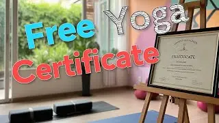 II Free Yoga Certificate Course ll जल्दी से अपना आवेदन करें