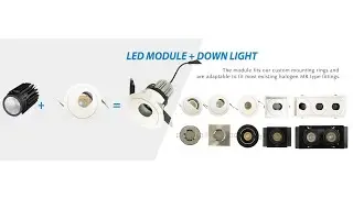 Waterproof MR16 Led module downlight | IP65 MR16 GU10 led spotlights | IP65 led module downlights