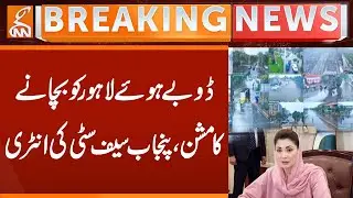 Saving Drowned Lahore! Punjab Safe City's Emergency Rescue Mission | Breaking News | GNN