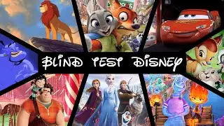 BLIND TEST DISNEY 50 extraits