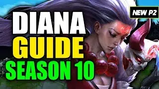 HOW TO PLAY DIANA SEASON 10 - (Best Build, Runes, Playstyle) - S10 Diana Gameplay Guide
