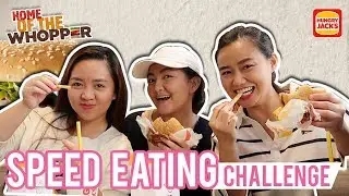 SPEED EATING CHALLENGE feat. Chammy and Twinkle | Kim Solejon