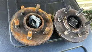Dodge Dakota Front Wheel Bearing Replacement 2001 2wd 5.9L