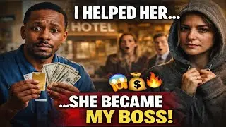 Black Single Dad Pays for a Homeless Girls Room &ndash; Next Day She Shows Up as His Boss. #emotionalstory