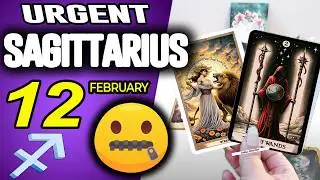 Sagittarius ♐URGENT❗️DON&rsquo;T SAY ANYTHING TO ANYONE PLEASE🙏🏻🤐🤫 horoscope for today FEBRUARY 12 2026 ♐