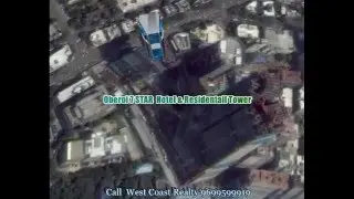 Arial View 360 DEGREE WEST, Oberoi Oasis ,Oberoi Worli Project, Location,Worli,Mumbai