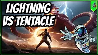 Destroying a HUGE Tentacle With My Lightning Powers - The Universim