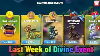 Last Week of Divine Event Amaterasu and Hathor Dragon | Opened 125 Divine Tickets | DML
