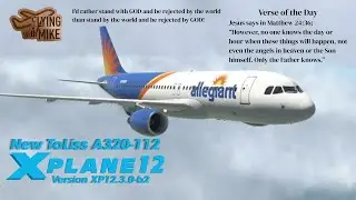 | New ToLiss A320 CEO| KBLV MidAmerica Airport to KJKA Gulf Shores Int'l|